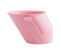 Doidy Cup, 3 Months +, Baby & Toddler First Open Cup, Ergonomic Slanted Design for Training & Learning to Drink, weaning Essentials for Milk & Water (Baby Pink)