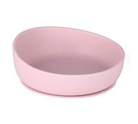 Doidy Baby Bowl 350ml, 6 Months +, Silicone Non-Slip Suction Bowl for Training & Learning to eat, weaning & Feeding Essentials for Baby Food and Snacks, BPA Free (Pink)