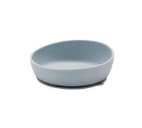 Doidy Silicone Baby Bowl - Soft Pliable Suction Bowls for Weaning - Non-Slip Feeding Bowls - Slanted High Side Design Suction - Use from 6+ Months to Toddler (Lilac) (Bowl, Grey)
