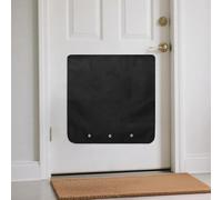 DOINEUFL 20 Inch Letter Box Catcher, Wall Mounted Waterproof Letterbox Cage & letter catcher for Post Boxes,Durable Letterboxes & Accessories, post catcher to Secure Letters & Parcels (Black)