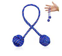 DOINEUFL Begleri Fidget Toys, EDC Anxiety Relief for Adults & Kids, Begleri Fidget Balls Sensory Toys Suitable ADHD Exercise Attention (Blue)