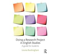 Doing a Research Project in English Studies: A guide for students