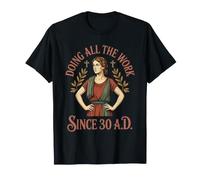 Doing All The Work Religion Servant Christian Bible Martha T-Shirt