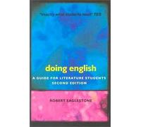 Doing English: A Guide for Literature Students (Doing... Series)