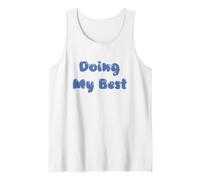 Doing My Best in Bubble Letters Tank Top