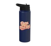 Doing My Best Ish Lazy Mood Sarcastic Low Social Battery Stainless Steel Insulated Water Bottle