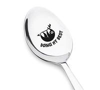 Doing My Best Sloth Spoon Funny Unique Gifts Unique Sloth Birthday Gift Ideas for Men or Women Sloth Lover Gifts for Him, Her Novelty Gifts for Office Coworker, Best Friend - 7Inch