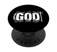 Doing My Best Trusting God With The Rest, Christian Catholic PopSockets Adhesive PopGrip