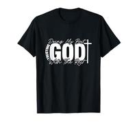 Doing My Best Trusting God with The Rest, Christian Catholic T-Shirt