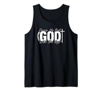 Doing My Best Trusting God with The Rest Faith Quote Tank Top