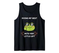 Doing My Best with Very Little Left Emotionally Tired Tank Top