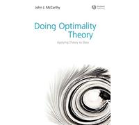 Doing Optimality Theory: Applying Theory to Data