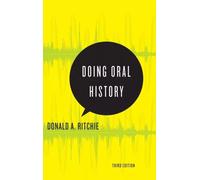 Doing Oral History RITCHIE Hardback Oxford University Press Histo