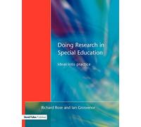 Doing Research in Special Education: Ideas into Practice