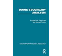Doing Secondary Analysis (Contemporary Social Research)