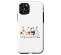 Doing Social Worker Stuff Funny Goose Social Work Case for iPhone 11 Pro