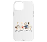 Doing Social Worker Stuff Funny Goose Social Work Case for iPhone 15 Plus