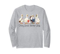 Doing Social Worker Stuff Funny Goose Social Work Long Sleeve T-Shirt