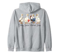 Doing Social Worker Stuff Funny Goose Social Work Zip Hoodie