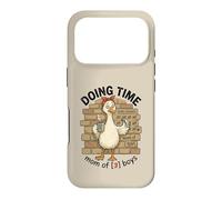 Doing Time Mom Of 3 Boys Goose Fun Mama Life Parenting Humor Case for iPhone 17 Pro