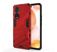 DOINK Phone Case for Huawei Honor 50 5G | Huawei Nova 9, PC+TPU Shockproof Armor Cover, Heavy Duty Military Protective Case with Kickstand - Red