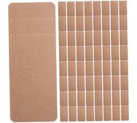 DOITOOL 1 Box Blank Kraft DIY Hand Painted Cards Double Side Small Graffiti Word Cards with Rounded Corners Smooth Surface for Daily Notes Vocabulary Memo and Tags