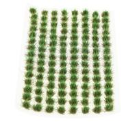 DOITOOL 1 Box Realistic Miniature Diorama Grass Tuft Model DIY Scenic Railway Landscape Decoration Resin Material Fine Texture Easy to Cut and Place for Micro Model Railroads and