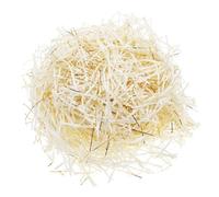 DOITOOL 1 Pack Decorative Crinkle Paper Shreds with Metallic Threads Fill for Baskets present Wrapping Party Favors Holiday Decorations and Present Packaging