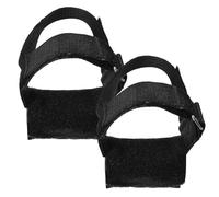 DOITOOL 1 Pair Adjustable Dumbbell Ankle Straps with Tibialis Trainer for Weightlifting, Leg Extension and Curl Attachment, Workout Foot Straps for Strength Training