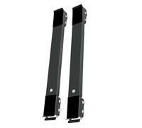 DOITOOL 1 Pair Mobile Trolley Base Roller for Washing Machine Appliance Mover, Carbon Steel with Upgraded Wheels, Anti-Vibration Lock Buckle Design, for Heavy Furniture