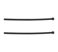 DOITOOL 1 Pair Non-Slip Silicone Eyeglass Temple End Tips Soft Replacement Temple Sleeves Anti-Slip Glasses Retainers Preventing Slipping and Scratching for Thin Glasses Legs