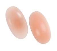 DOITOOL 1 Pair Silicone Shoulder Pads Soft Silicone Non Slip Portable Unisex Versatility Khaki Colour Comfortable Shoulder Supports for Dresses on The Go Use