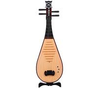DOITOOL 1 Piece Simulation Chinese Lute Model Vintage Chinese Instrument Decorative Pipa Instrument Model Antique Style Photo Prop Musical Instrument Decoration Miniature Ornament