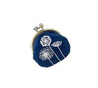 DOITOOL 1 Set Handmade Embroidery Coin Purse Starter Kit DIY Clutch Bag with Wool Needle Accessories for Women for Creative Crafts
