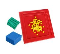 DOITOOL 1 Set Math Manipulatives of Math Cubes for Educational Counting Blocks for Learning Multiplication Tables and Developing Critical Thinking Skills
