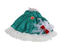 DOITOOL 1 Set Porch Goose Clothes, Santa and St Patrick’s Day Outdoor Costume for 23 Inch Goose, Lawn Ornament Outfit for Yard Holiday Party Decor