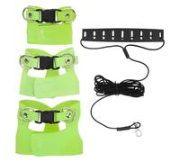 DOITOOL 1 Set Rat Harness And Leash: Squirrel Harness And Leash - Traction Rope For Hamsters Sugar Gliders Chinchillas Ferrets Small Animals 3 Sizes