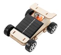 DOITOOL 1 Set Solar Vehicle Model Kit - Diy Solar Car Science Educational Toy for Kids Ages 6-12, Family Interactive Build