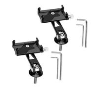 DOITOOL 1 Sets Bicycle Phone Cradle with Base Bike Phone Mount for Various Bikes Motorcycles Shockproof Sturdy for Cycling Electric Scooters