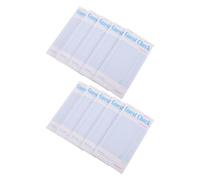 DOITOOL 10 Pack Restaurant Food Order Notepad with 50 Sheets, Offset Paper Guest Checks Book for Efficient Order Management, Well-structured Grid Layout Minimising Mistakes, for Waitress