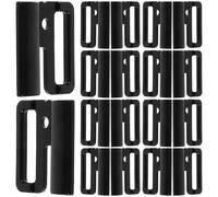 DOITOOL 10 Pairs Swimsuit Buckles Plastic Bikini Back Fasteners Adjustable Bra Strap Hooks Front Clip Replacement Swimwear Accessories