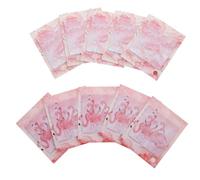 DOITOOL 10 Pcs Self-stick Notes Creative Sticky Paper Paper Pink Easy to Use Leaves No Traces after Torn for Note Taking Reminders Students