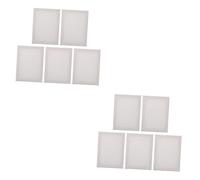 DOITOOL 10 pcs Stretched Canvas for Acrylic Oil and Watercolor Painting Blank Canvas Boards for Artists Pre Stretched Frame for Easy Use for Students and Beginners