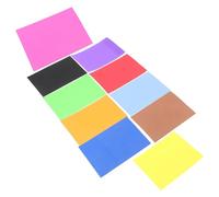 DOITOOL 10 Sheets Colorful Self Adhesive Foam Paper for DIY Crafts Thick Durable Eva Foam Sheets for School Projects Party Decorations and Home Office Use