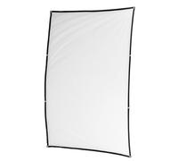 DOITOOL 100 Inch 16:9 Portable Projector Screen, Polyester Foldable Anti-Crease Projection Screen for Home Theater, Indoor and Outdoor Movie Viewing