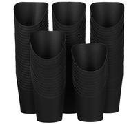 DOITOOL 100 Pcs Disposable Paper Snack Cups Slant Opening French Fry Holders Charcuterie Cups for Parties Catering Food Stalls and Casual Dining