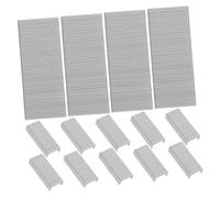 DOITOOL 1000 Pcs 6Mm Galvanized Staples Set - Heavy Duty Office Binding Staples Compatible with Stanley Staplers for Home and Office Use