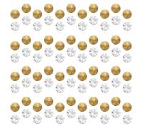 DOITOOL 1000pcs Tiny Rhinestones for Crafting and Face Makeup, Flat Back Rhinestone Craft Gems with Sparkly Clarity and Shine, Easy to Apply Nail Embellishments for Crafts and Party