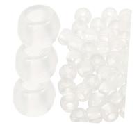 DOITOOL 1000Pcs UV Color Changing Beads Multi Color Reactive Plastic Beads for Jewelry Making Translucent for DIY Bracelets and Necklaces Fun UV Awareness Teaching