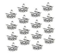 DOITOOL 100pcs Alloy Doctoral Cap Charms Jewelry Making Pendants for Bracelets Earrings Durable Fashion Accessories for DIY Craft Projects